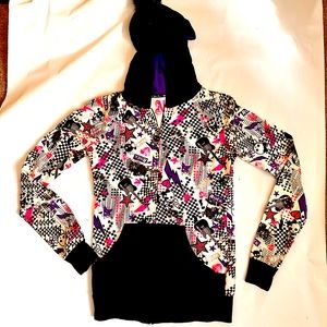 Rare Abbey Dawn by Avril Lavigne All Over Print  full zip